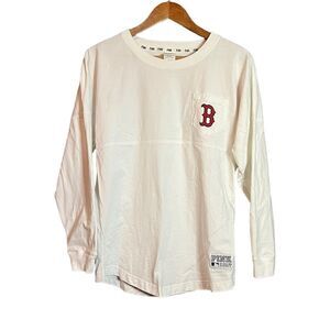 Victoria’s Secret pink Boston red sock sequin shirt